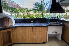 Apartamento en Caraguatatuba - Apto com Piscina, Churrasqueira a 85 m da Praia