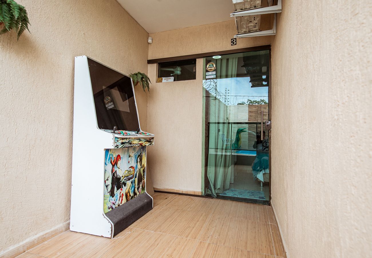 Casa en Conde - Casa em Jacumã com piscina, 5 suítes e Fliperama Casa en Conde - Casa em Jacumã com piscina, 5 suítes e Fliperama