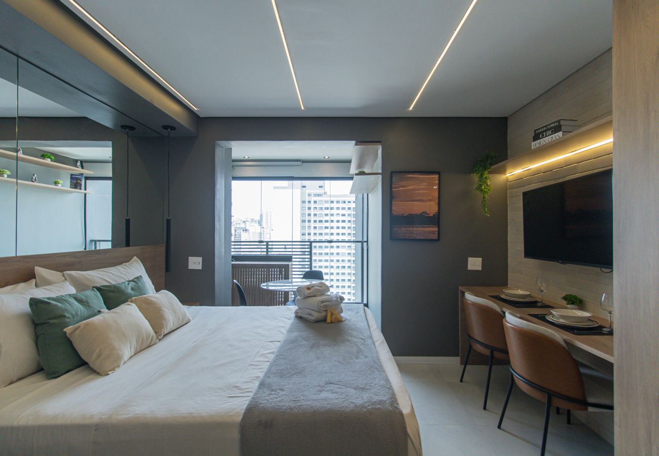 Apartamento en São Paulo - Elegancia y confort - Cerca del Allianz Parque | SP-P2202B Apartamento en São Paulo - Elegancia y confort - Cerca del Allianz Parque | SP-P2202B