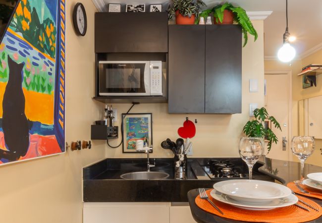 Estudio en Rio de Janeiro - Estudio boutique a 4 minutos de la playa de Copacabana | JC702B Estudio en Rio de Janeiro - Estudio boutique a 4 minutos de la playa de Copacabana | JC702B