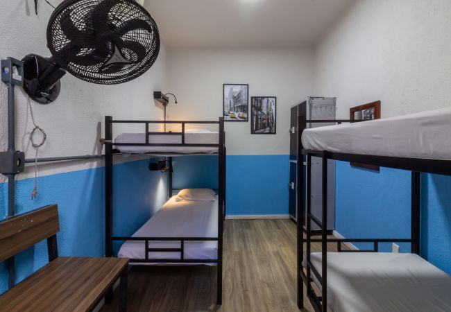 Alquiler por habitaciones en Rio de Janeiro - Hostel Leblon - Habitación Cuádruple Privada