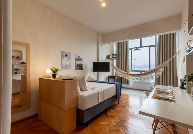 Estudio en Rio de Janeiro - Vista al océano y al Pan de Azúcar | PRF805